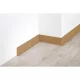 PVC padlószegély 45x15 mm-es, lágy ECO - parketta szín