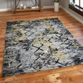 Capri szőnyeg 210ia 145 Szürke/Antracit 80x150 cm
