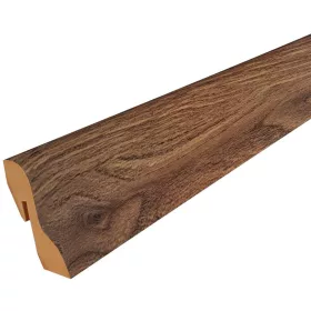   MDF padlószegély 40 mm-es D profil - 664 antik tölgy - 2,6m