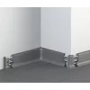 PVC padlószegély 50 mm-es 10556 - 0107 Szürke - 2,5m
