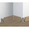 PVC padlószegély 50 mm-es 10556 - 0084 Fekete tölgy - 2,5m