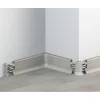 PVC padlószegély 50 mm-es 10556 - 1596 Ezüst kőris - 2,5m