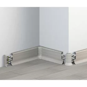   PVC padlószegély 50 mm-es 10556 - 1596 Ezüst kőris - 2,5m