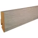 MDF padlószegély 60 mm-es M61 profil - 363 szürke juhar - 2,6m