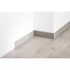 PVC padlószegély 50x15mm-es, lágy - világosszürke - 5m - öntapadós