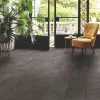 tekercses vinyl padló, PVC -  szürke kő mintás Footex 595 2 m
