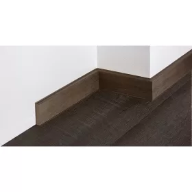 PVC padlószegély 60mm-es, tömör - bronz - 2,5m
