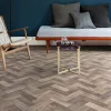 tekercses vinyl padló, PVC -  barna fa mintás Linz 585 3 m