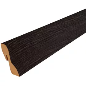MDF padlószegély 40 mm-es D profil - 657 wenge - 2,6m