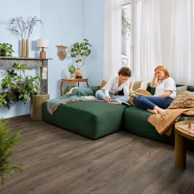   Spirit Home LVT vinyl padló Click Comfort 40 Planks Mountain Brown 5 mm