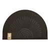 Eco Trend lábtörlő Contours Halfmoon Starburst Brown - 60 x 90 cm