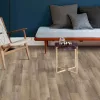 tekercses vinyl padló, PVC -  barna fa mintás Linz 095 4 m