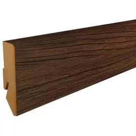   MDF padlószegély 60 mm-es M61 profil - 449 antik fenyő - 2,6m