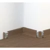 PVC padlószegély 50 mm-es 10556 - 4543 Makadámdió - 2,5m