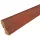 MDF padlószegély 40 mm-es D profil - 329 öreg cseresznye - 2,6m