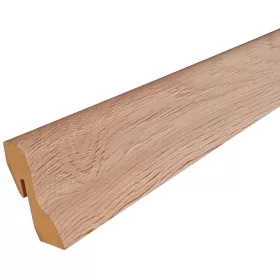   MDF padlószegély 40 mm-es D profil - 717 imperial tölgy - 2,6m