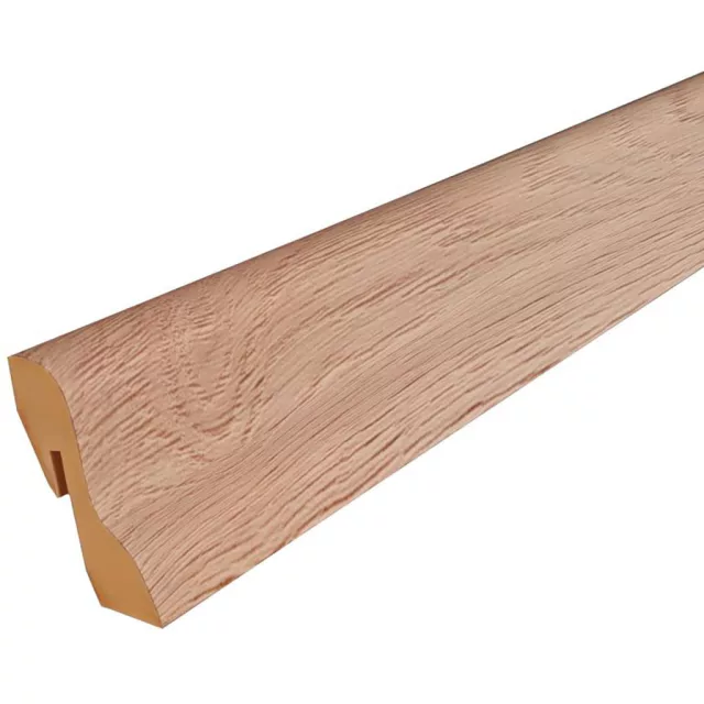 MDF padlószegély 40 mm-es D profil - 717 imperial tölgy - 2,6m