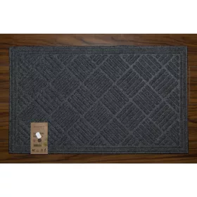 Eco Trend lábtörlő Contours Parquet szürke - 80 x 120 cm