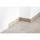 PVC padlószegély 50x15mm-es, lágy - világosbézs - 5m - öntapadós