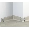 PVC padlószegély 50 mm-es 10556 - 4305 Hamufehér - 2,5m