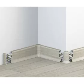 PVC padlószegély 50 mm-es 10556 - 4305 Hamufehér - 2,5m