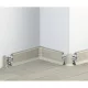 PVC padlószegély 50 mm-es 10556 - 4305 Hamufehér - 2,5m