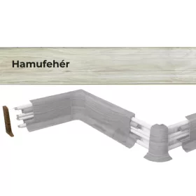   Végzáró elem 10556 PVC padlószegélyhez 22993 2db/csomag - 4305 Hamufehér