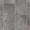 tekercses vinyl padló, PVC -  szürke kő mintás Nero 395 2 m