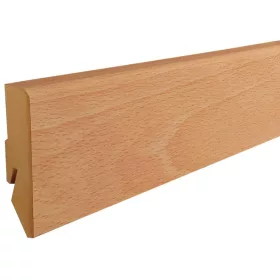   MDF padlószegély 60 mm-es M61 profil - 145 mézes bükk - 2,6m