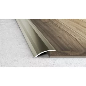   Aluminium 61 mm-es magasságkiegyenlítő profil - 93007 - pezsgő - 3m - öntapadós