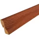 MDF padlószegély 40 mm-es D profil - 367 pácolt kőris - 2,6m