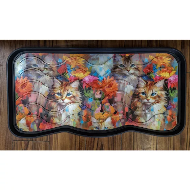 Eco Trend Boot Tray cipőtartó tálca Painted Cats - 38 x75 cm