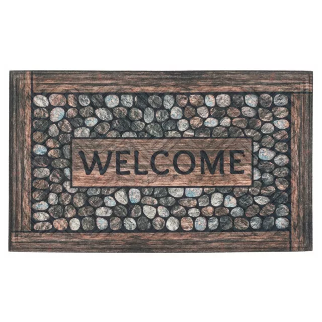 Eco Trend lábtörlő Lima Mat Framed Pebbles - 45 x 75 cm