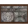 Eco Trend lábtörlő Lima Mat Wood & Medallion/Home - 45 x 75 cm