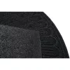 Eco Trend lábtörlő Contours Halfmoon Starburst Fekete - 60 x 90 cm