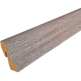   MDF padlószegély 40 mm-es D profil - 087 szürke tölgy - 2,6m