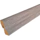 MDF padlószegély 40 mm-es D profil - 087 szürke tölgy - 2,6m