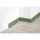 PVC padlószegély 45x15 mm-es, lágy ECO - zöld