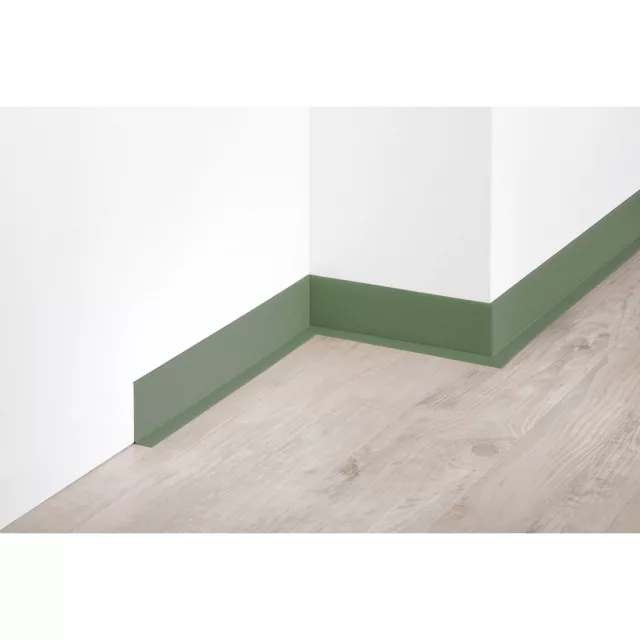 PVC padlószegély 45x15 mm-es, lágy ECO - zöld