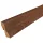MDF padlószegély 40 mm-es D profil - 640 mogyoró - 2,6m