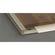 Aluminium 5 mm-es magasságkiegyenlítő profil - 32507 - pezsgő - 2,5m - csavaros