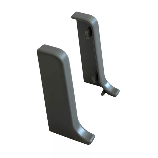 Végzáró elem 10556 PVC padlószegélyhez 22993 2db/csomag - 0107 Szürke