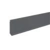 PVC padlószegély 62 mm-es 25560, habosított - szürke - 2,5m