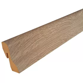   MDF padlószegély 40 mm-es D profil - 074 country tölgy - 2,6m