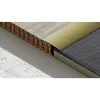 Aluminium 32 mm-es íves burkolatváltó profil - 60903 - arany - 0,9m - öntapadós