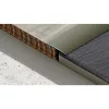 Aluminium 40 mm-es íves burkolatváltó profil - 70907 - pezsgő - 0,9m - öntapadós
