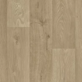   tekercses vinyl padló, PVC -  világosbarna fa mintás Elly 24M 4 m