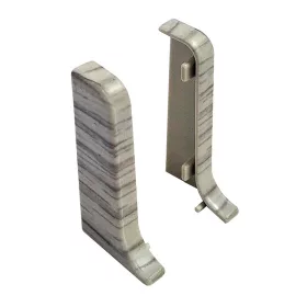   Végzáró elem 10556 PVC padlószegélyhez 22993 2db/csomag - 1596 Ezüst kőris