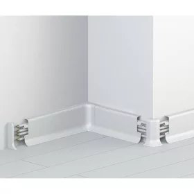 PVC padlószegély 50 mm-es 10556 - 0101 Fehér - 2,5m