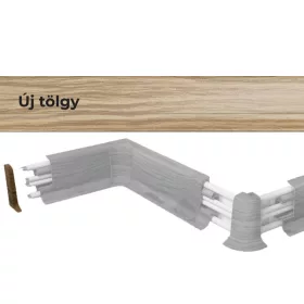   Végzáró elem 10556 PVC padlószegélyhez 22993 2db/csomag - 8602 Új tölgy